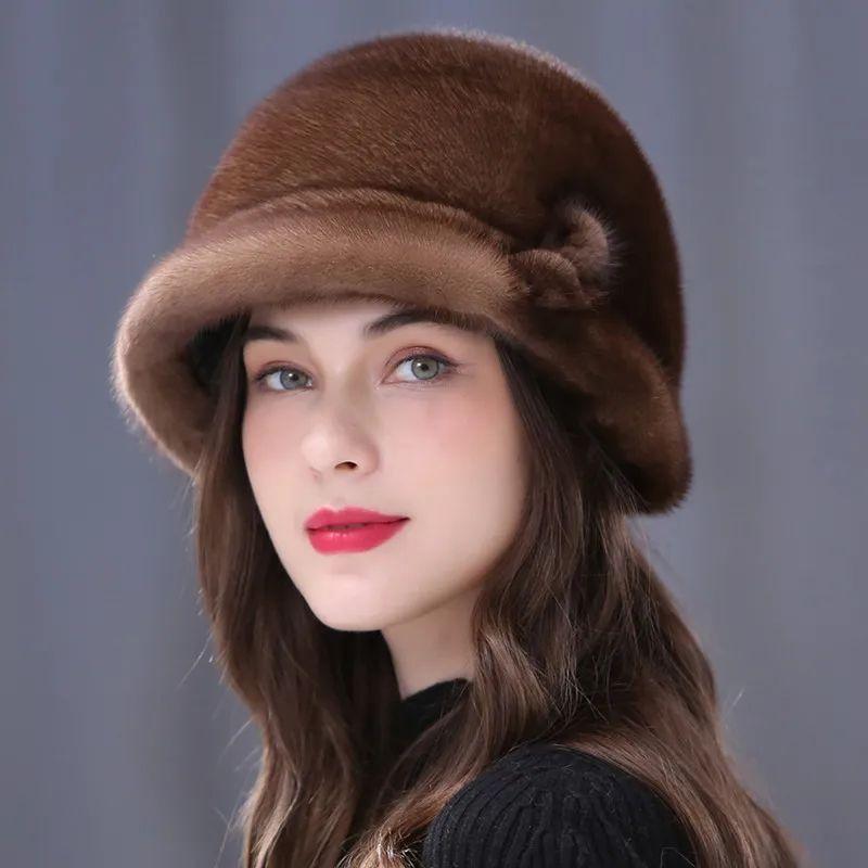 High-end Luxury Women's Bucket Hat - New Winter Collection