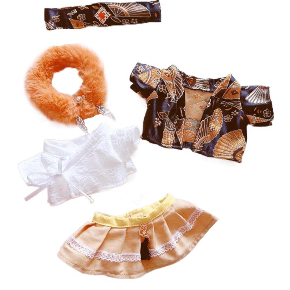 Ancient Costume 20cm Cotton Doll's Clothes Cotton Doll Outfit Dress  Kids Girls Toys