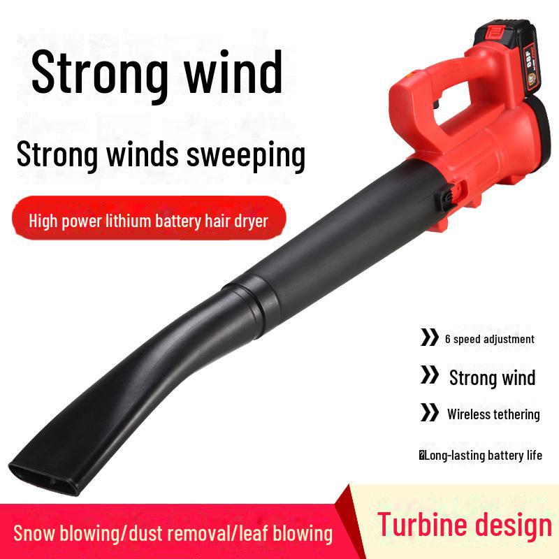 Customizable Electric Storm Blower: Leaf, Snow, Dust, Lithium Battery-Powered