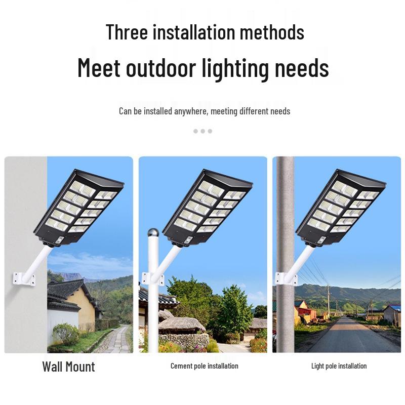 High-Power Outdoor Solar Street Light for Courtyard & Yard