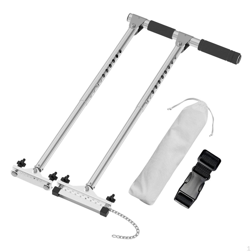 Hand Controls for Disabled Drivers Driving Assistance Bracket Portable Adjustable with Storage Bag