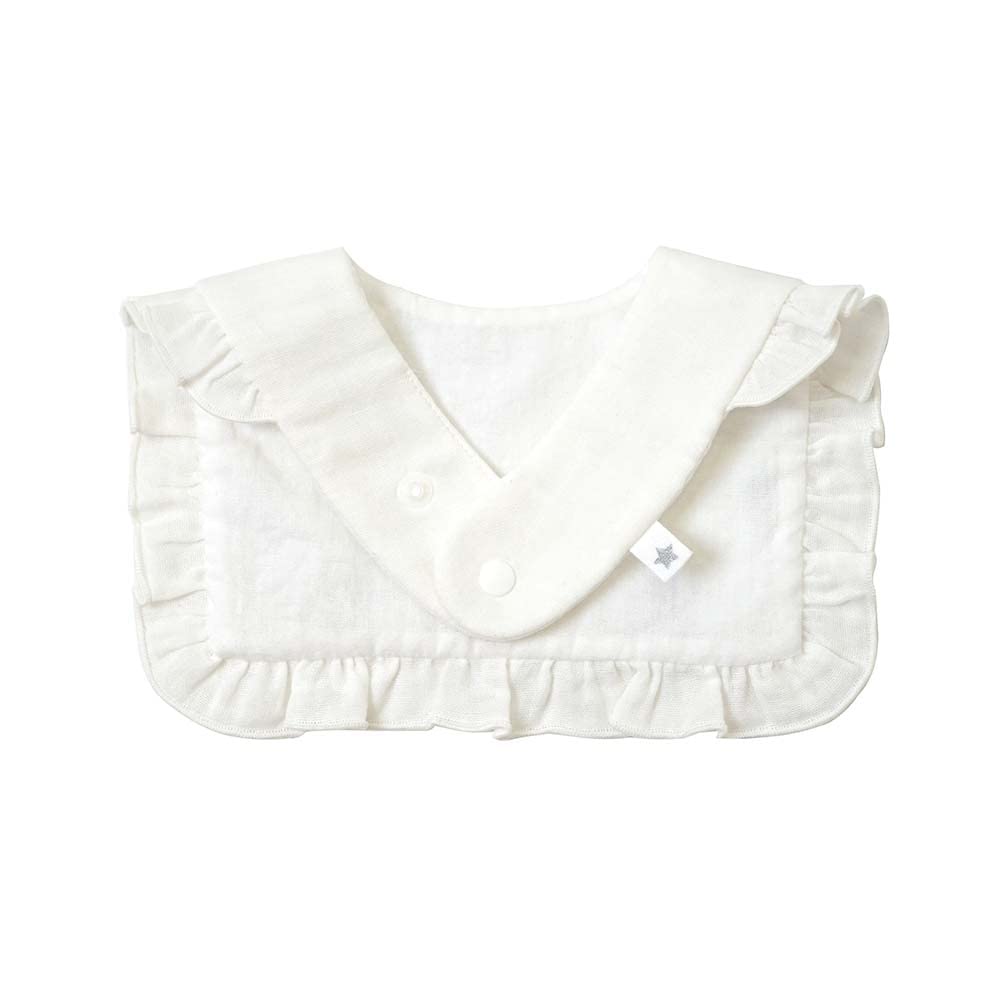 Ficelle Baby One Size [Dimowa] Bib, Off-White,