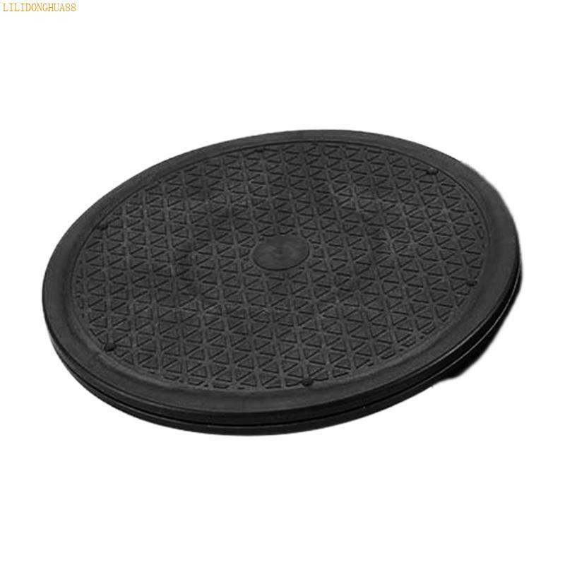 K1AE 360 Degree Rotating Craft Turntable Base for Sculpting Pottery Modeling and Photography PP Material Steel Ball Structure