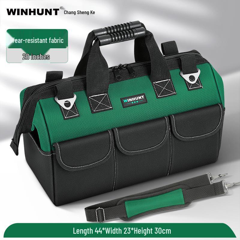 Everwinner Durable Canvas Electrician Tool Bag - Sturdy, Thickened, and Wear-Resistant