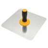 Aluminium Plaster Mortar Board with Soft Grip Handle Mortar Tool Grey Board 300*300mm Lightweight for Cement Mortar Drywall