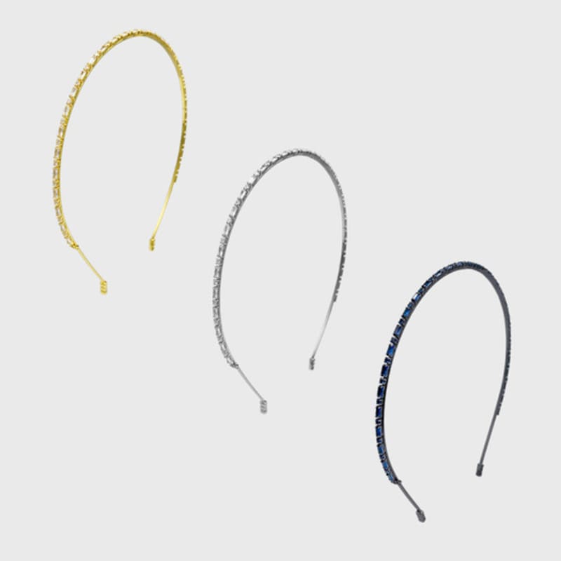 Jean Paul Clarisse Baguette Cubic Hairband JP-24-502HB