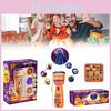 Projector Flashlight Halloween Slide Projection Light Torch Kids Funny Gift