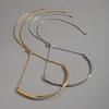 Xia Ling High-End Titanium Steel Adjustable Snake Chain Necklace - Non-Fading Fashion for Women