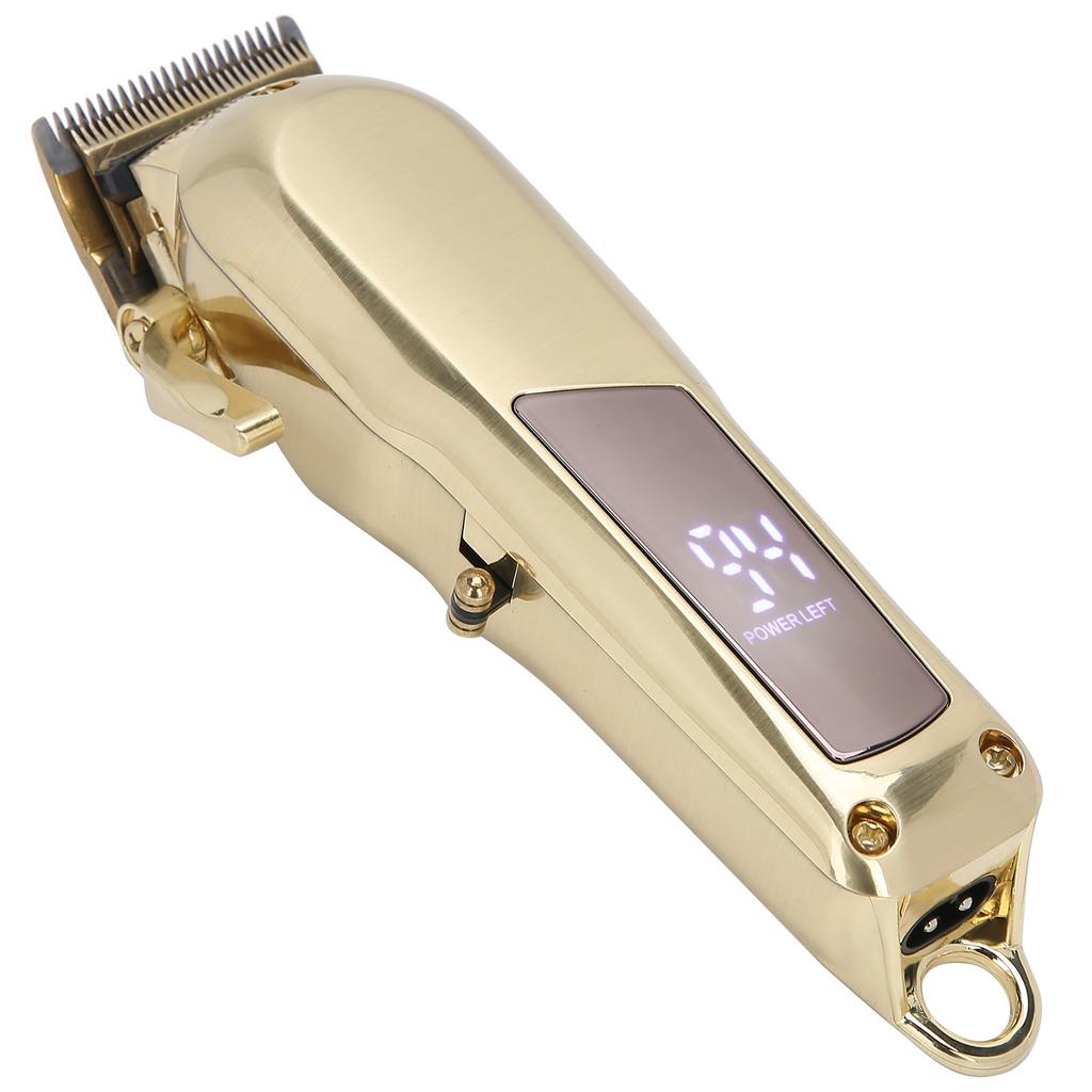 VGR Digital Electric Clippers High Power Men Hair Trimmer Barber Hair Cutting Machine