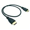 Gold Plated High Speed Mini HD To HDMI-Compatible Cable, 1080P 3D Video Cord for Camera Monitor Projector Laptop, 0.3M-5M