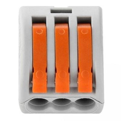 Set of 5 3-wire Connection Terminals with Lever
