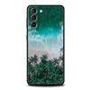 Sea blue Sky beach Phone Case For Samsung Galaxy S23 Ultra S22 S21 S20 FE 5G S10 S10E S9 S8 Plus Note 20 Silicone Cover Bumper