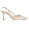 Dune London Womens/Ladies Composure Metallic Sling Back Party Stiletto Heel Pumps