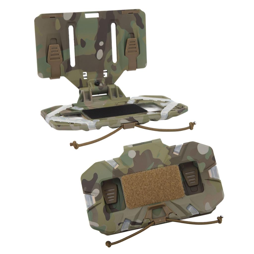 Foldable Training Vest Phone Holder Multifunctional Folding Navigation Pad Vest Phone Board Plate Carrier