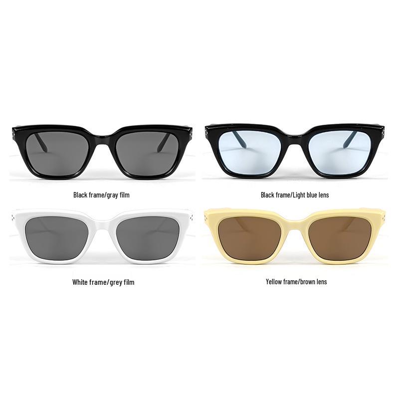 2024 GM Sunglasses: High-End Unisex Square Acetate, Anti-UV Fashion