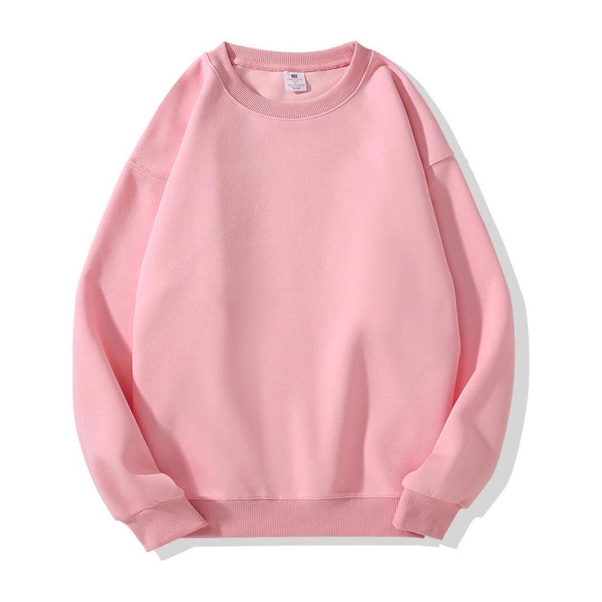 Autumn Cotton Fleece Crew Neck Sweatshirt for Kids - Trendy College Style with Printed Logo, Loose and Casual Fit