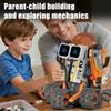 Moc 346Pcs 5 In 1 Creative Electric Rc Interstellar Robot Building Blocks Satellite Robot Children'S Puzzle Toys Birthday Gift