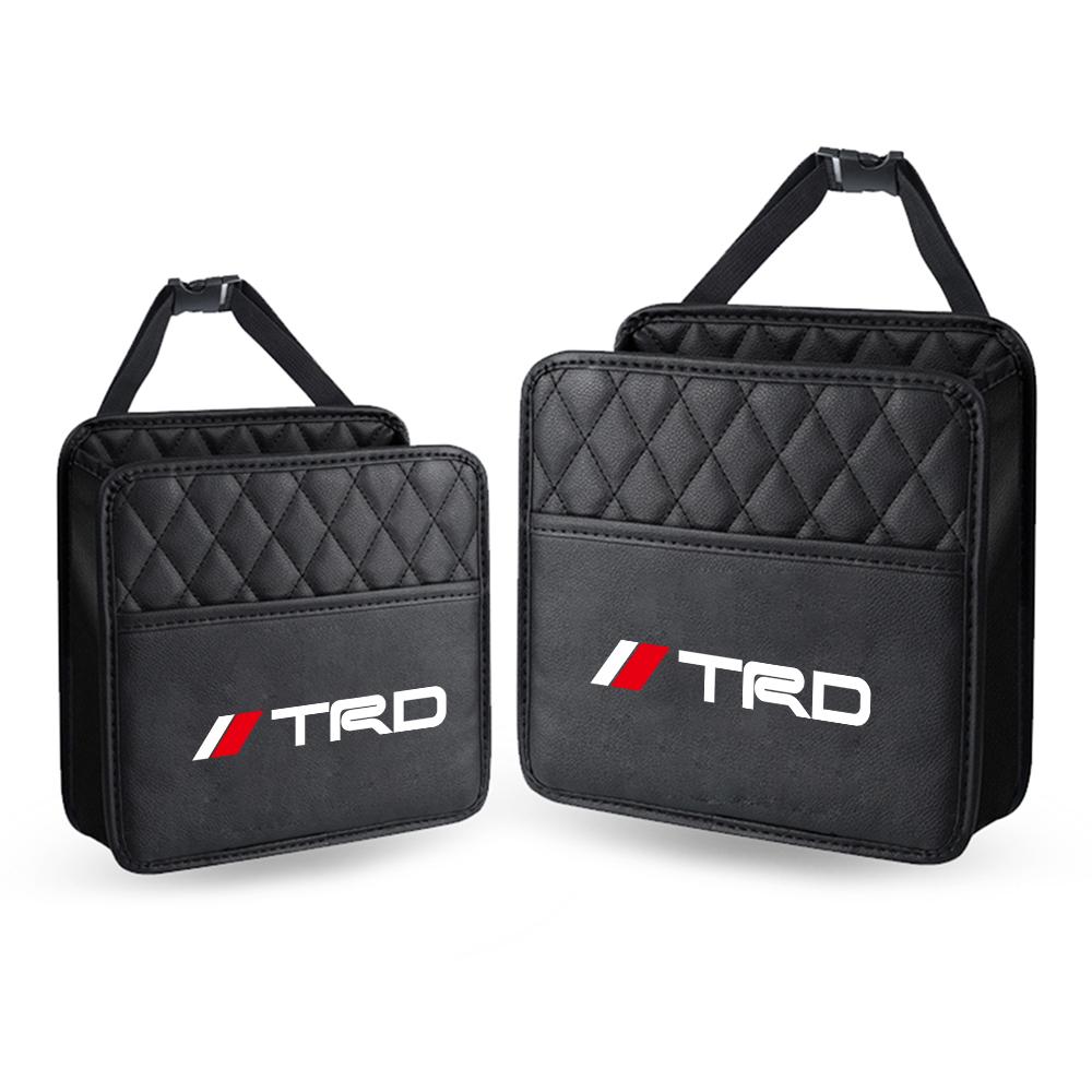Car Backseat High Quality Leather Storage Bags Hanging Organizer Box For Toyota Corolla Yaris Aygo Prius RAV4 CHR Camry Avensis