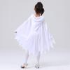 [Yolrky] Halloween Costume for Kids, Cloak, Ghost, Ghost Costume, Ghost Skeleton Cosplay Costume (S)