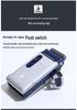 Second Gen Multi-Functional Metal Reciprocating Rechargeable Shaver for Men