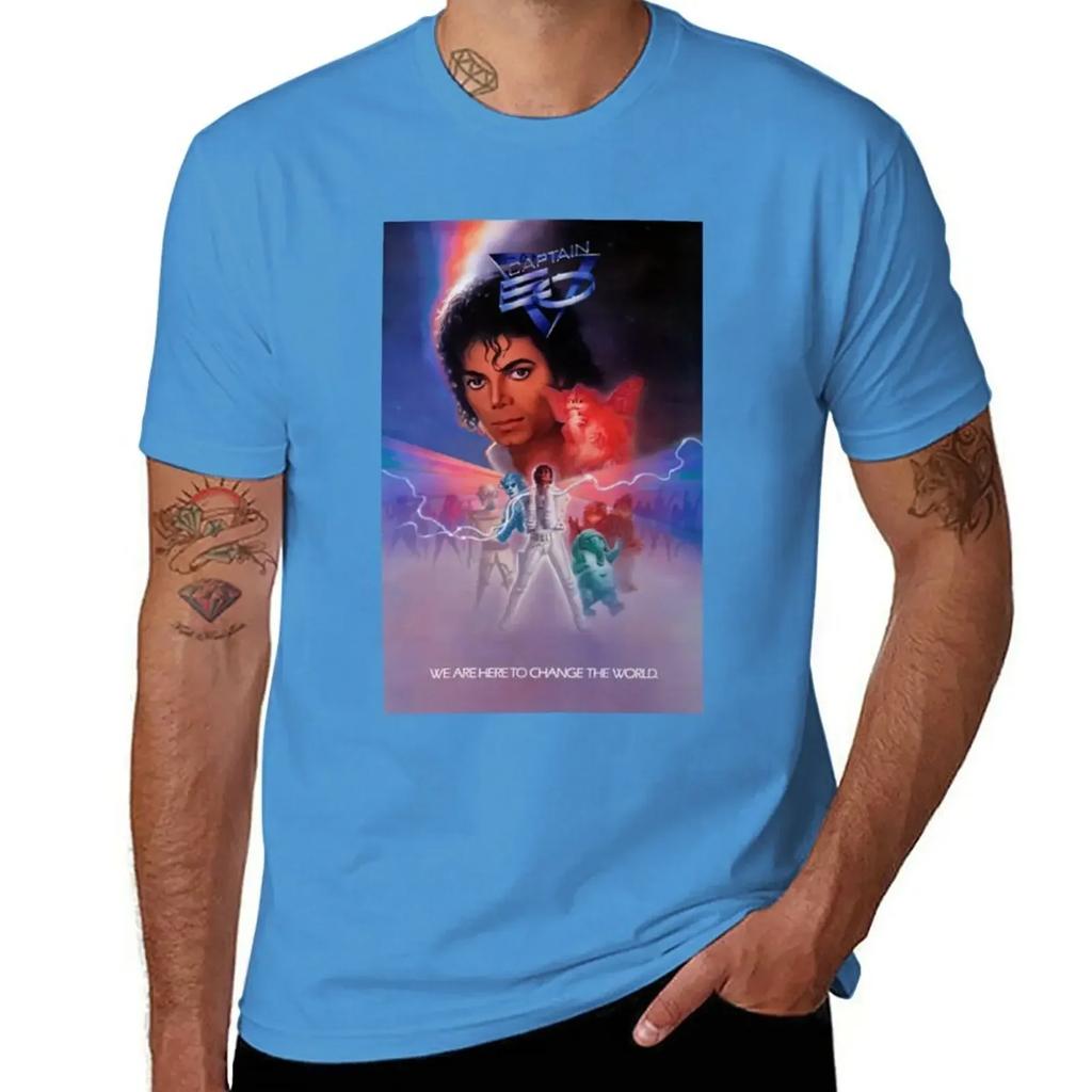 Captain EO We Are Here To Change The World Vintage Poster T-Shirt shirts graphic tees t shirts for men pack