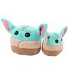Adorabile Peluche Bambino Yoda Cuscino Con Tessuto di Cristallo Super Morbido Per Bambini Fan