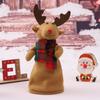 Dropshipping Santa Claus Musical Climbing Rope Ladder Electric Musical Toy Ornaments for Holiday Season MOQ 1 Piece