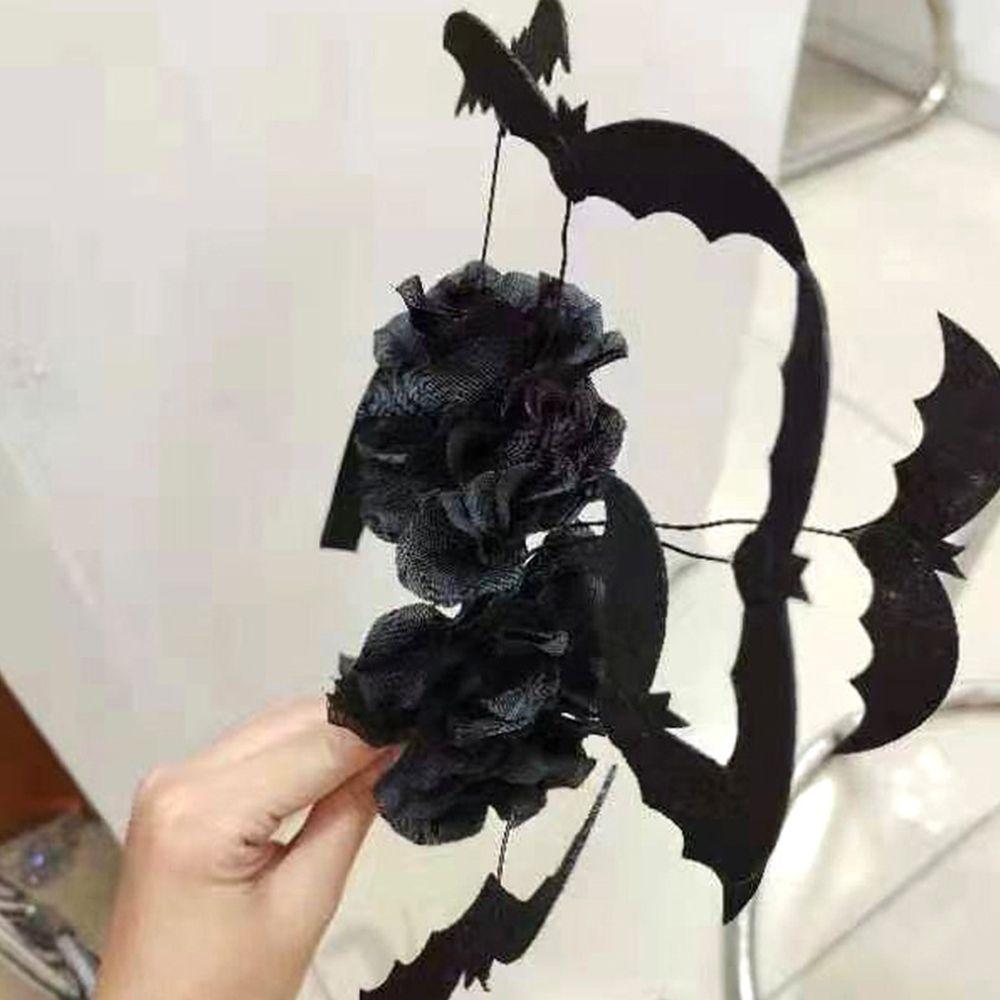 Kids Adult Masquerade Hair Accessories Festival Cosplay Decoration Halloween Headband Bat Headband