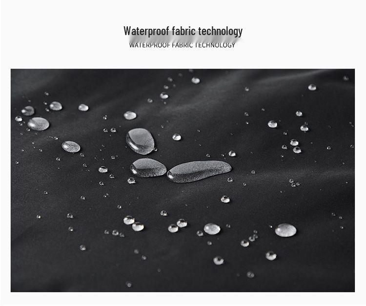 Men's Windproof Waterproof Fleece-Lined Jacket with Removable Hood for Autumn and Winter - Stain-Resistant Outdoor Mountaineering Outerwear.