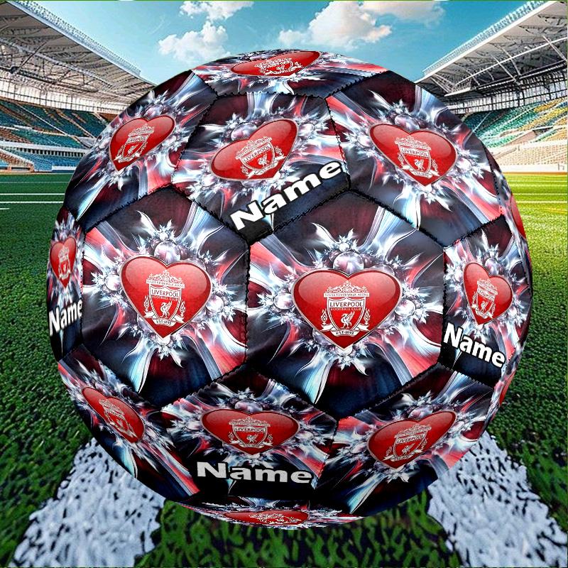 Individueller Name Personalisierte Fußballmannschaft F.C-A Druck Größe 5 Fußball Training & Spiel Fußball, für Team, Kicken, Geschenk für Fußball-Enthusiasten