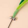Cat Interactive Toy Tail Grass Cats Sage Feather Toy Long Pole Kitten Teasing Stick Bite Resistant Sound Toy Cat Supplies
