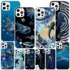 Ocean Whale Shark Phone Case For iPhone 17 Air 16 Pro Max 16E 15 + 14 Plus 11 12 13 Mini 7 8 SE Gift Print Cover Fundas