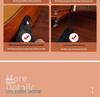 PU Leather Guitar Strap: Acoustic, Electric & Classical - No-Hole, Widened Shoulder Design