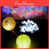 10pcs Home Cool Party Decor Lot Of Bullet Head Shaped Led Lights Balloon