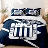 Alianza Lima Custom Name 3pc Set Perfect for Bedroom Use Comfortable Bedding Set Includes a Duvet Cover and Two Pillowcases Ideal Birthday or Christma