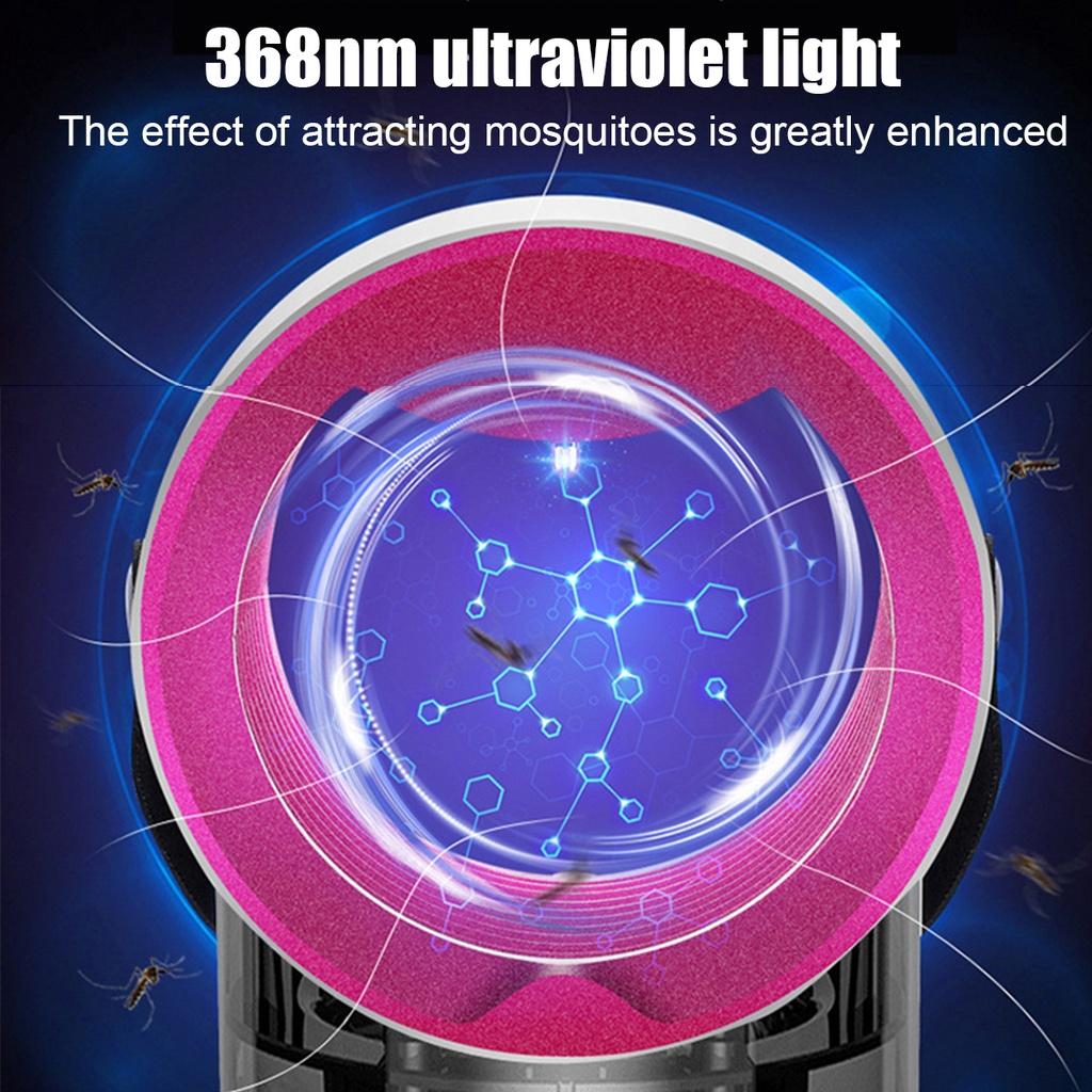 5W Electric USB Fly Zapper Mosquitoes Killer Bug Insect Pest LED Lamp UV Trap Control 220V