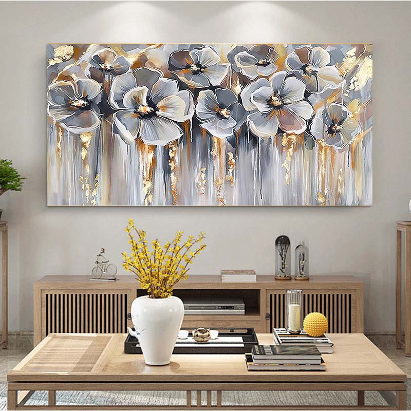 Abstract Flower Landscape Canvas Painting Art Wall Art Picture Posters and Prints Wall Painting Living Room Home Decoration