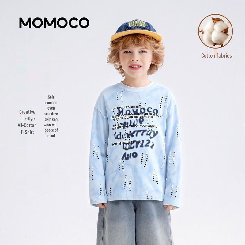 

MOMOCO Boys Long-Sleeve Cotton T-Shirt 140