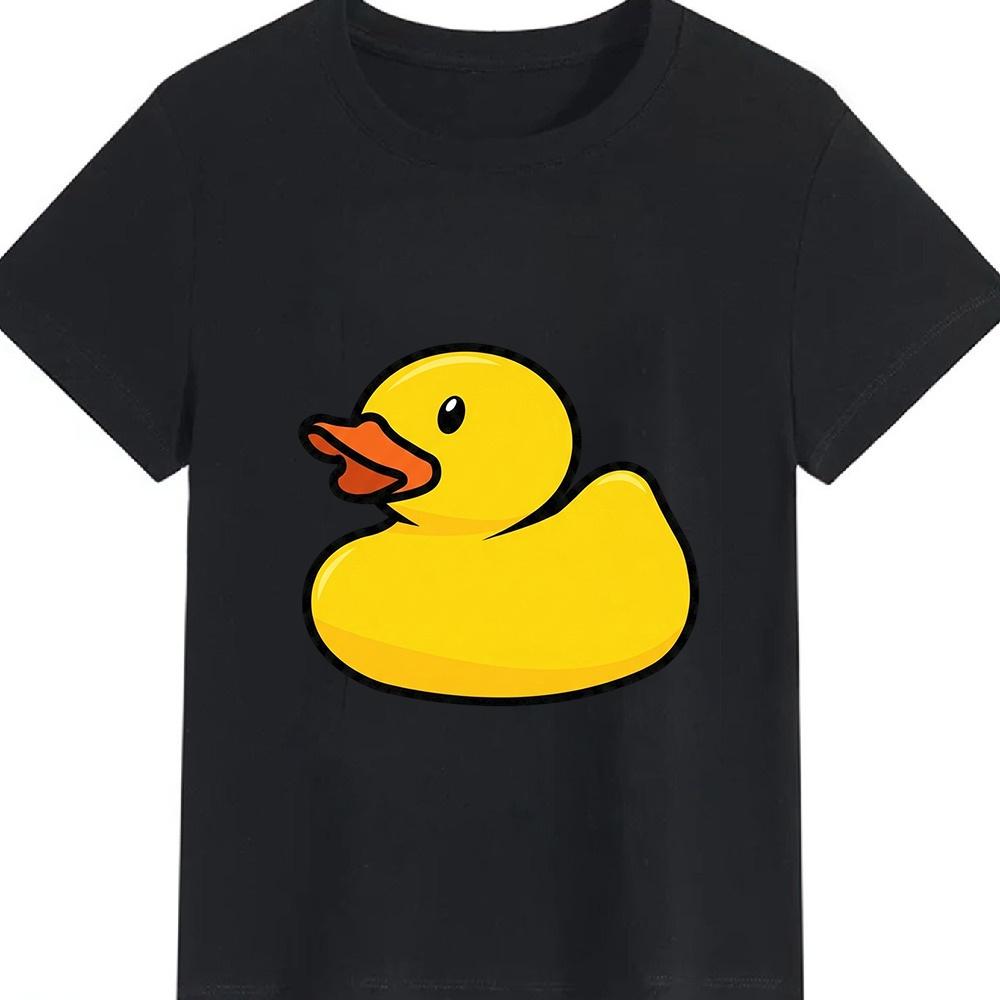 

Peace Was Never An Option Cute Animal Tshirt Funny Goose Graphic T Shirts Summer Casual Short Sleeve Tops WOMEN Clothing S