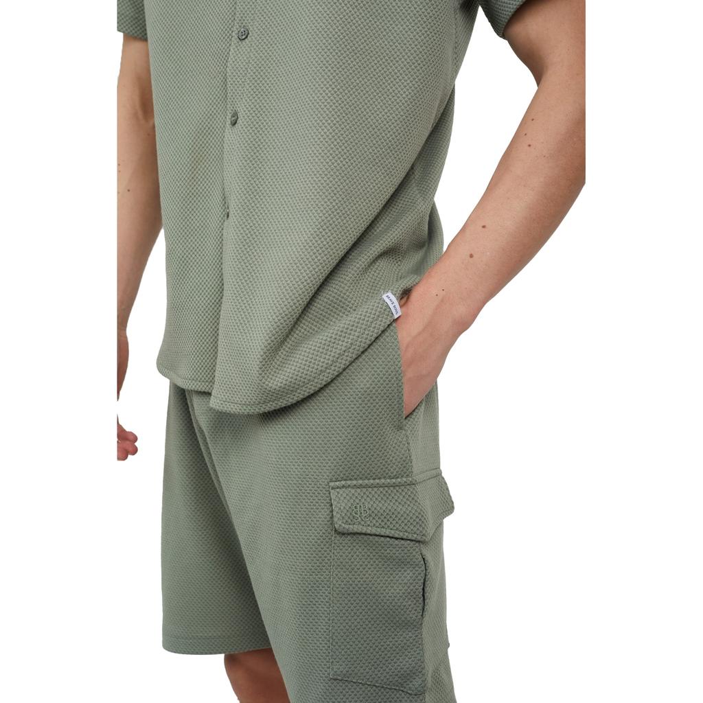BRAVE SOUL Shorts cargo texturizados Cadby para hombre