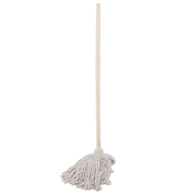Cotton Mop with Wooden Handle