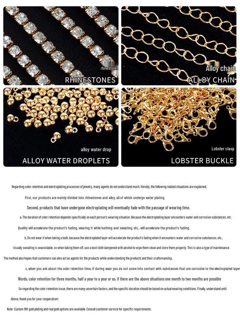 Rhinestone Bikini Tassel Chain – Sexy Nightclub Party Accessory for Women