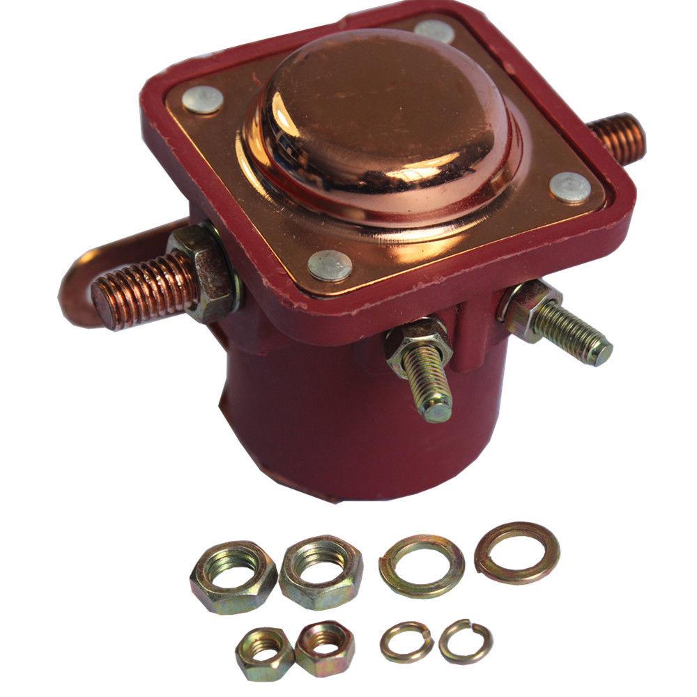 Relè Solenoide Auto 12V B6AZ11450A Rosso Per Impieghi Gravosi Per Avviamento Auto Camion SW3 Jeep Lincoln Mercury Accessori Auto