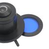 5 Pieces Microscope Filters 32 35 42 45mm Diameter Biological Microscope Accessories Green Blue Yellow White Red Optical Glass