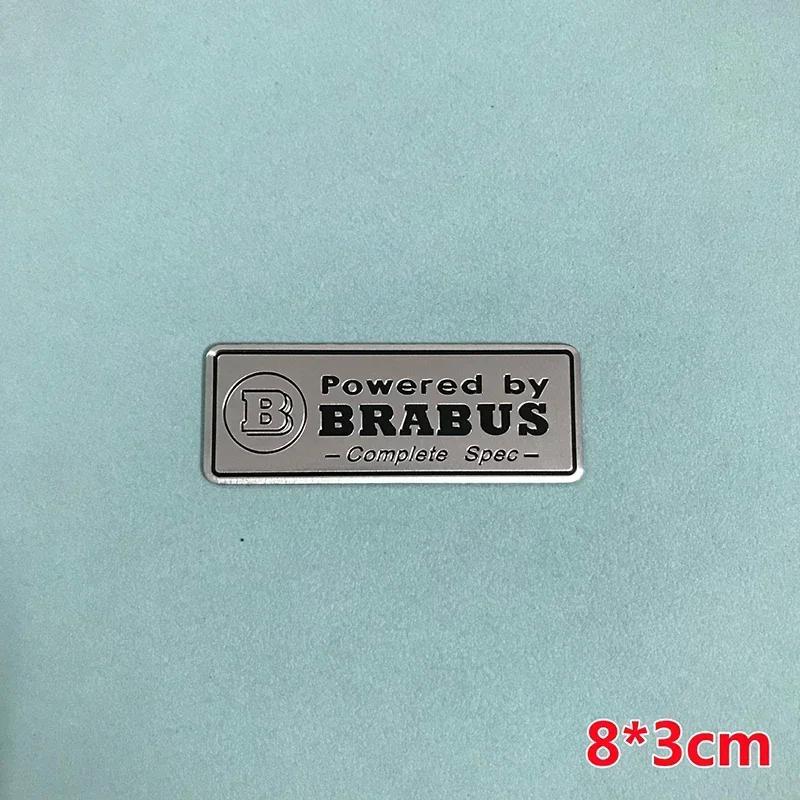 8X3cm Thin Aluminium Label Sticker Car Emblem for Mercedes Benz Wheat Star Maybach AMG Apple Tree B Logo Special Limited EditionQ6 FRDC5