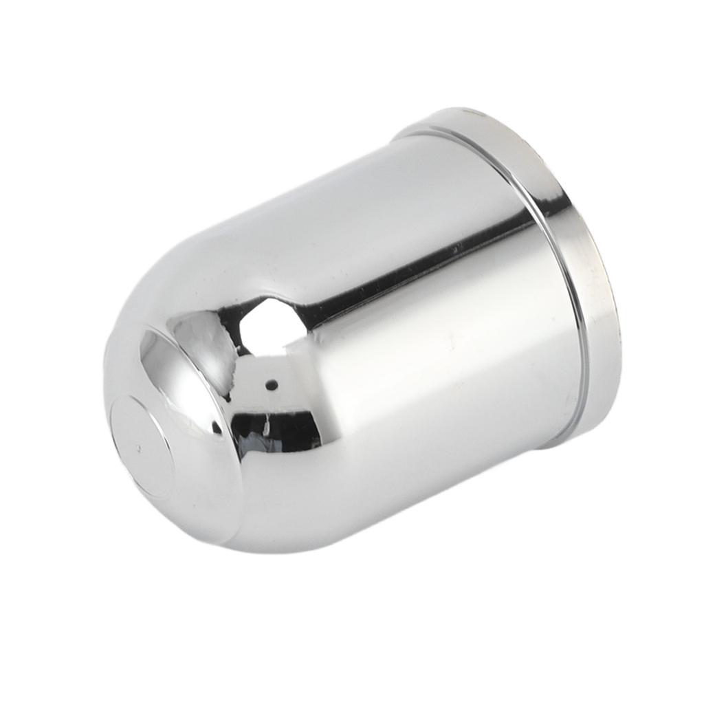 Kugelkopfkupplungskappe Verchromte Schutzabdeckung ABS-Kunststoff für 50mm 2in 1‑7 8in Anhängekugeln