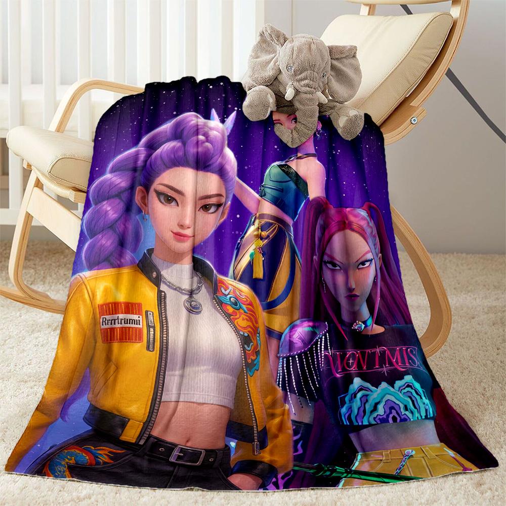 Galactic Glamour Squad Blanket Soft Warm Cozy Perfect for Sofa Couch Livingroom for All Occasions Modern Best Holiday Gift for Friends Family