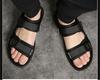 Fashion 2025 Summer New Designer Outdoor Sports Sandals for Men Fashion Casual Black Anti-slip Soft Base and Breathable Beach Shoes Man