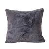 Soft Fluffy Solid Home Fuzzy Pillowcase Decorative Cushion Covers Faux Fur Solid Square Throw For Bed Sofa Car Girl Room