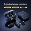 Wireless Lavalier Microphone K30 with Charging Case, Noise Reduction, and Live Streaming Features
